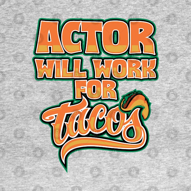 Actor job title funny gifts by SerenityByAlex